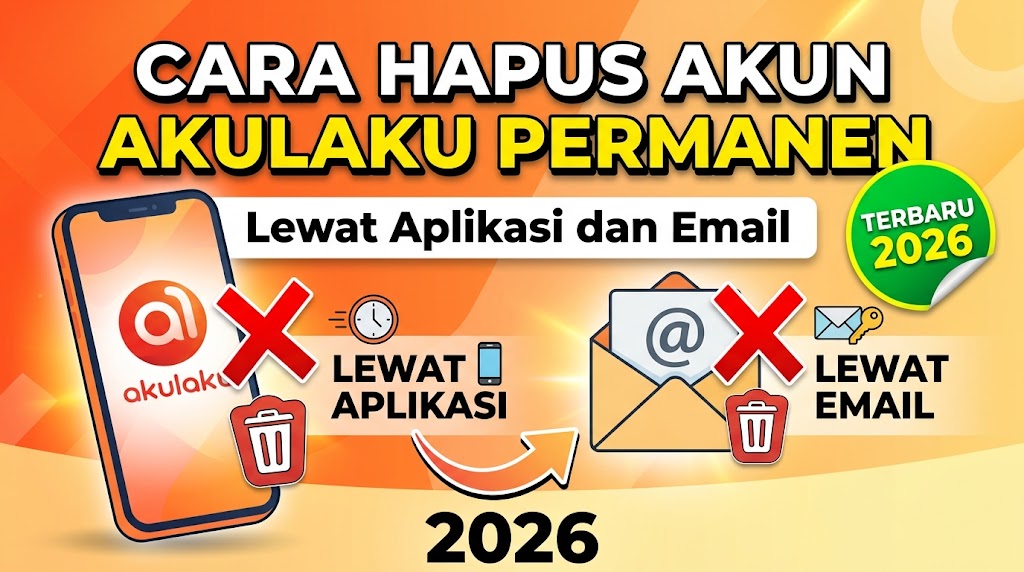 Cara Hapus Akun Akulaku Permanen Lewat Aplikasi dan Email Terbaru 2026