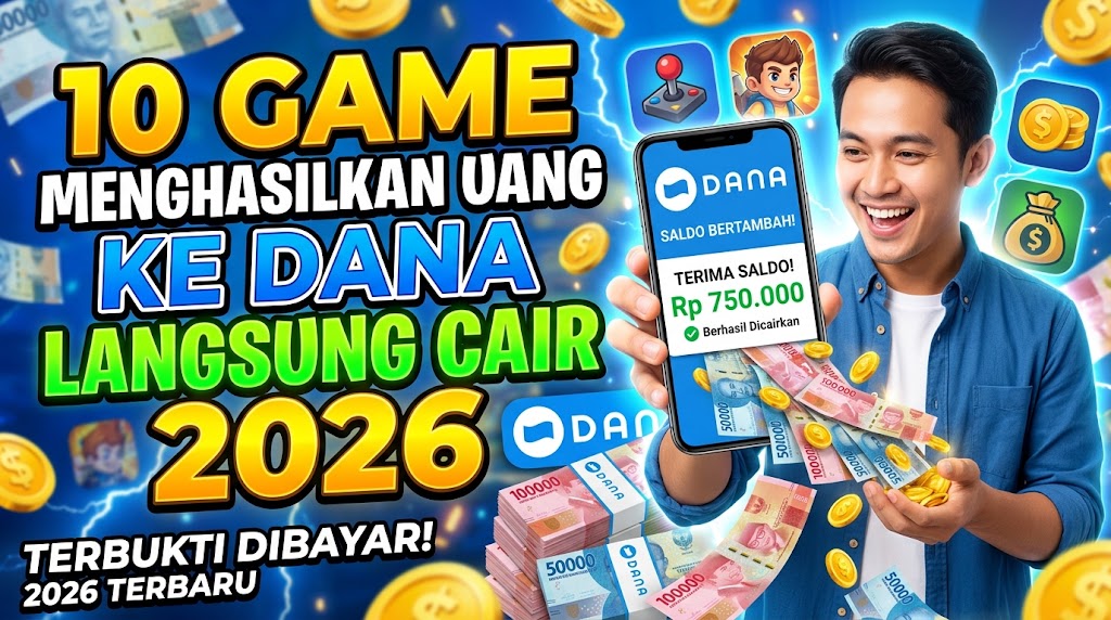 10 Game yang Menghasilkan Uang ke DANA Langsung Cair 2026