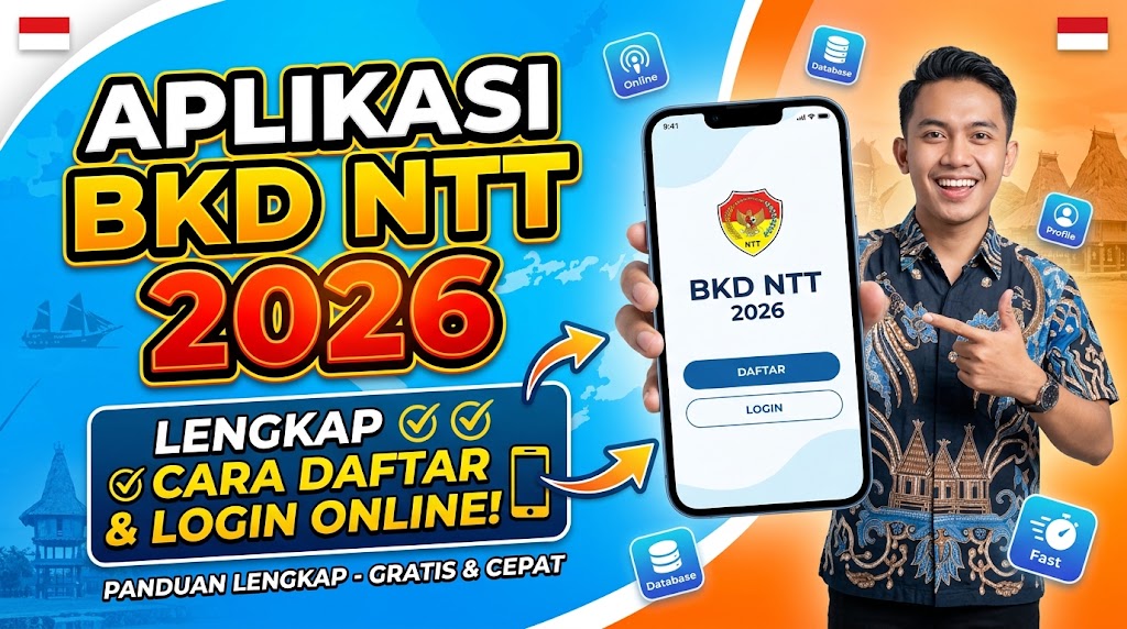Aplikasi BKD NTT 2026 Lengkap Cara Daftar dan Login Secara Online