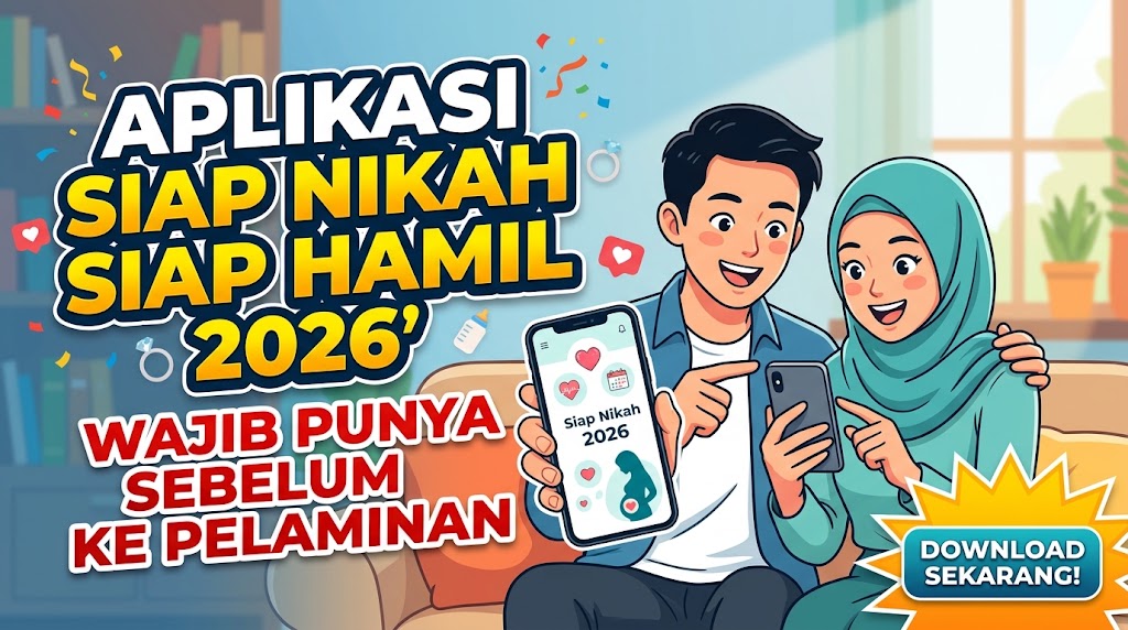 Aplikasi Siap Nikah Siap Hamil 2026 Wajib Punya Sebelum ke Pelaminan