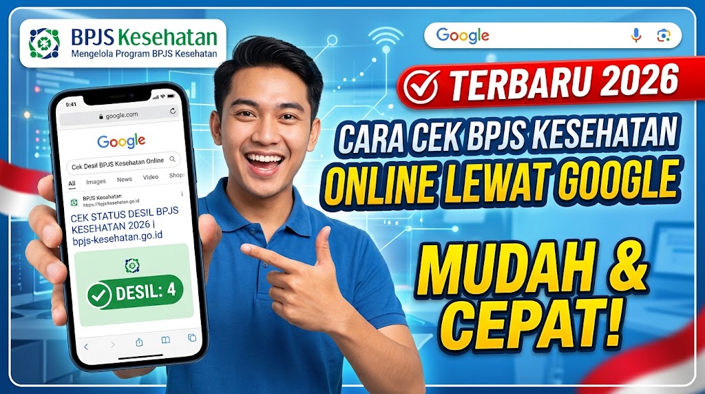 Cara Cek Desil BPJS Kesehatan Online Lewat Google Terbaru 2026