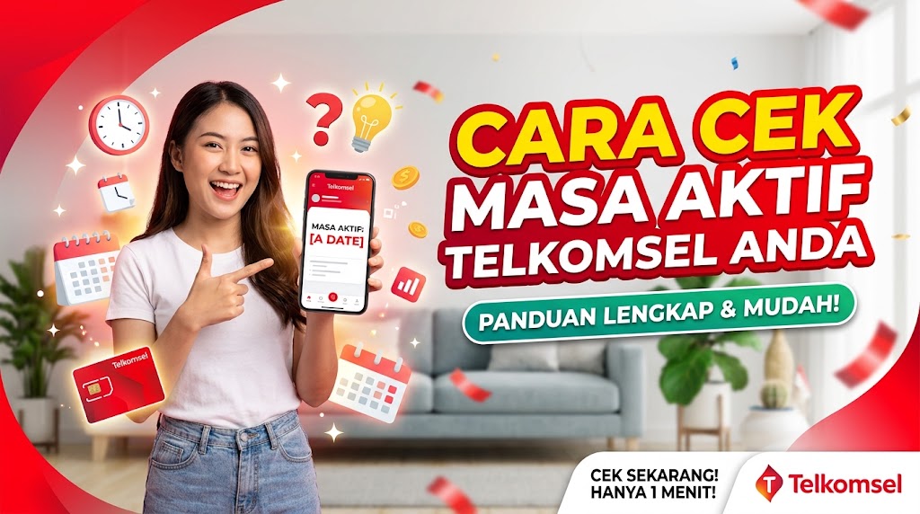 Cara Cek Masa Aktif Kartu Telkomsel di MyTelkomsel, SMS, Telepon