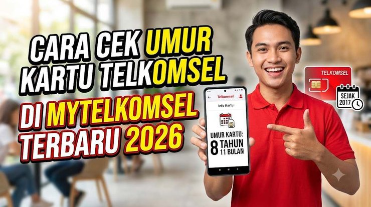 Cara Cek Umur Kartu Telkomsel di My Telkomsel Terbaru 2026