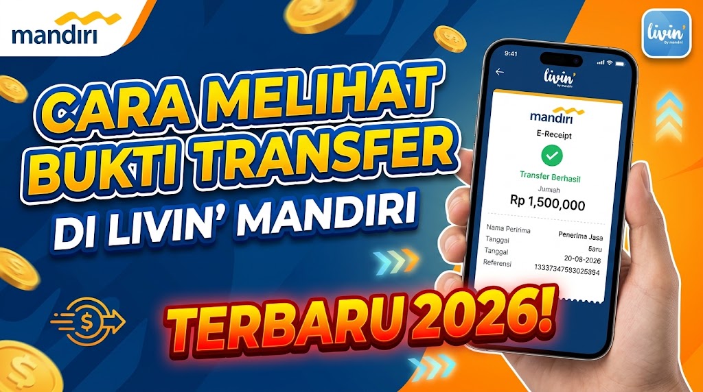 Cara Melihat Bukti Transfer di Livin Mandiri Terbaru 2026