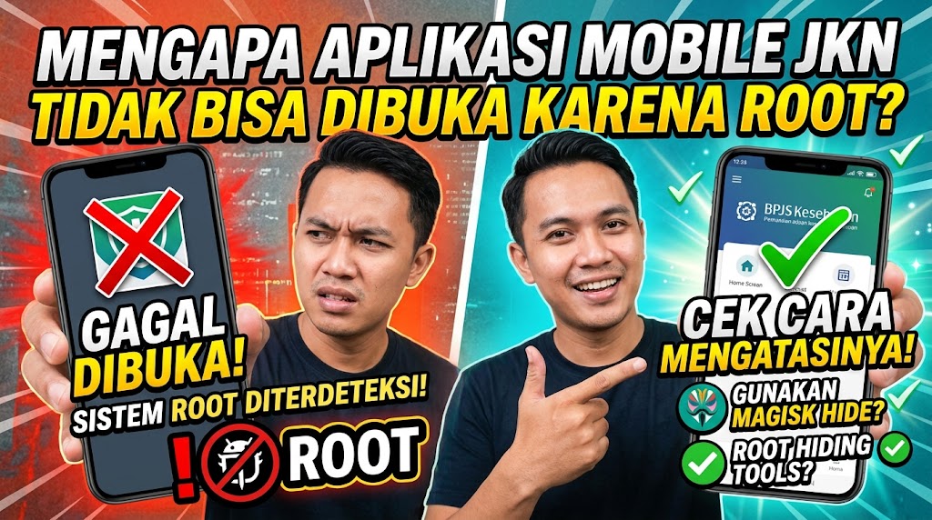 Mengapa Aplikasi Mobile JKN Tidak Bisa Dibuka Karena Root? Cek Cara Mengatasinya!