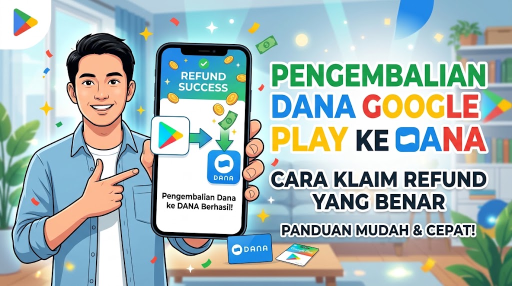 Pengembalian Dana Google Play ke DANA, Cara Klaim Refund yang Benar