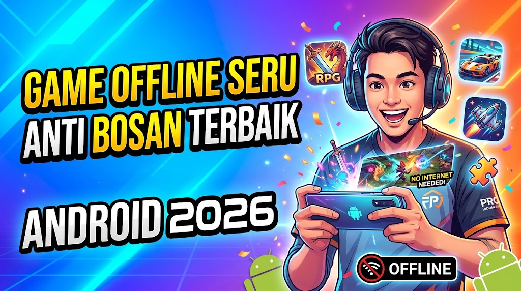 Rekomendasi Game Offline Seru Anti Bosan Terbaik untuk Android 2026
